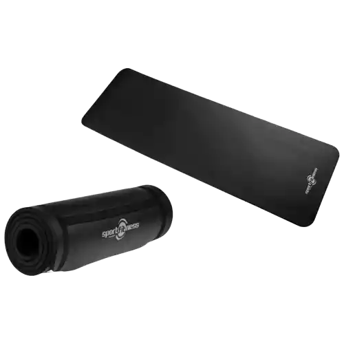 Colchoneta Profesional Espuma Alta Densidad Sportfitness - Negro