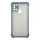 Samsung A21s Funda Borde Color Protector Camara Gris