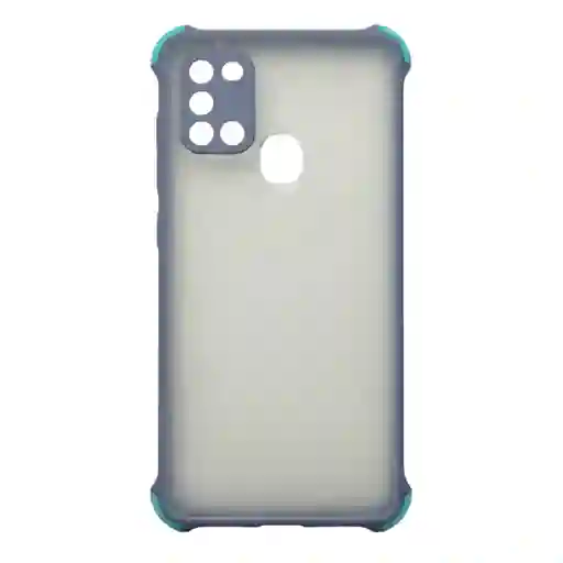 Samsung A21s Funda Borde Color Protector Camara Gris
