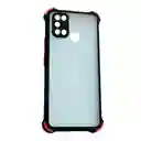 Samsung A21s Funda Borde Color Protector Camara Negro