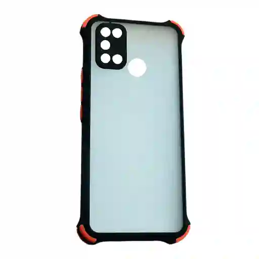 Samsung A21s Funda Borde Color Protector Camara Negro