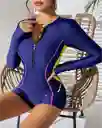 Traje De Natación De Mujer Tipo Short Talla L