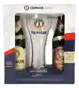 Estuche Pack De Cerveza Importada Alemana Erdinger