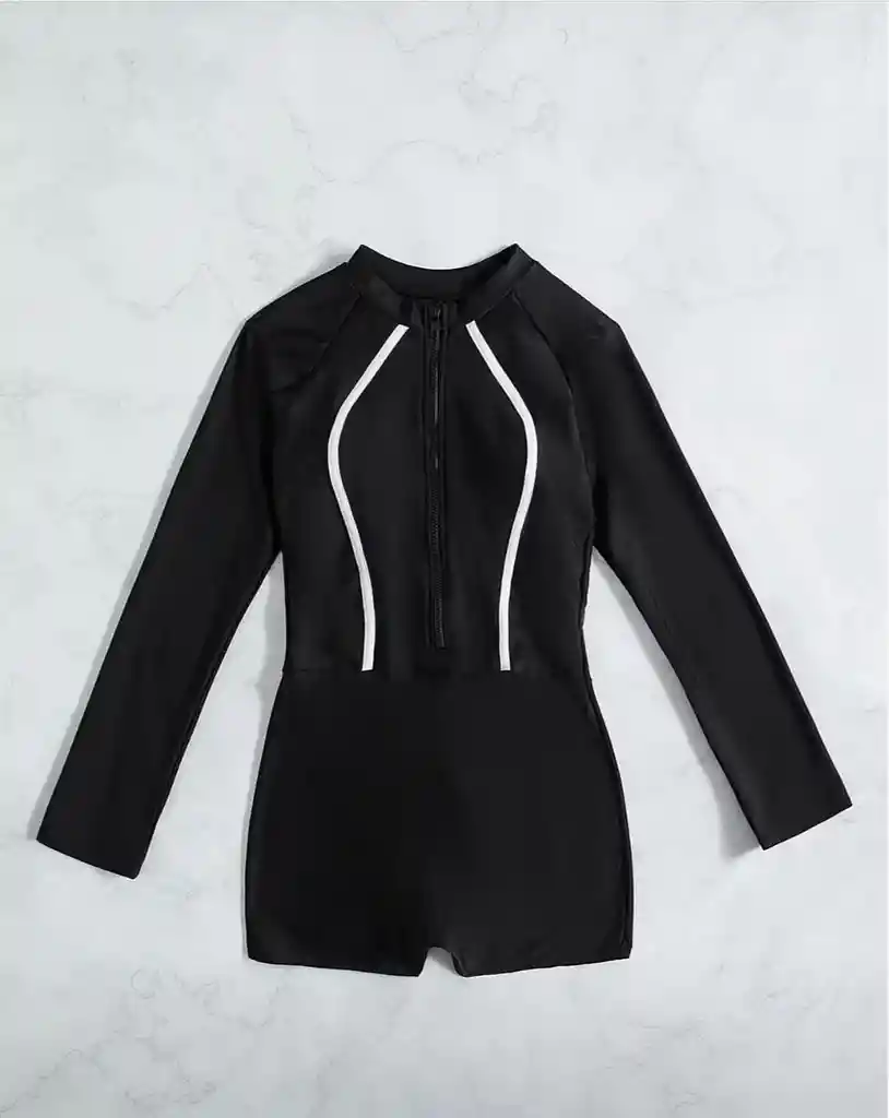 Traje Natación De Dama Tipo Short Talla S