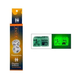 Dados Eróticos Posiciones Luminosos X2 Dados