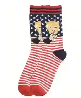 Regalo Calcetines Divertidos Animados Trump