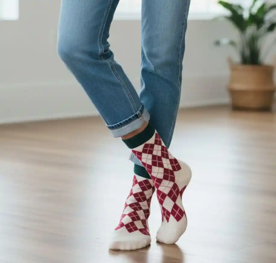 Regalo Calcetines Divertidos Animados Navidad 2025