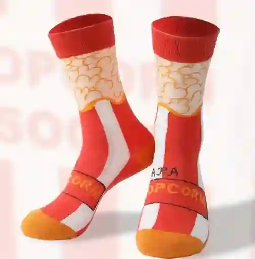 Regalo Calcetines Divertidos Animados Crispetas