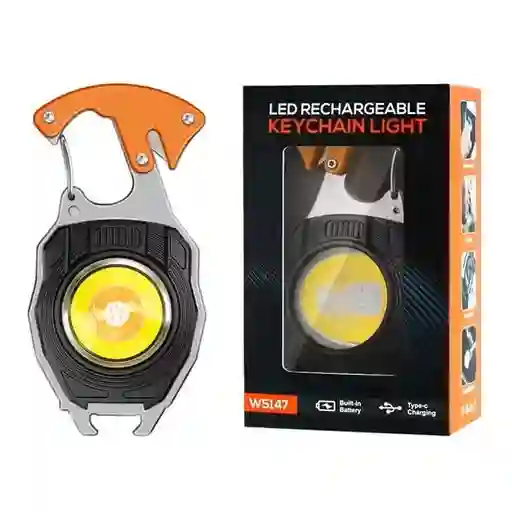 Linterna Led Multi Funcional Recargable