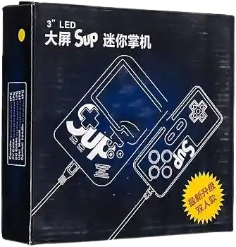 Mini Consola Game Box Sup De Juegos 400 En 1 Recargable