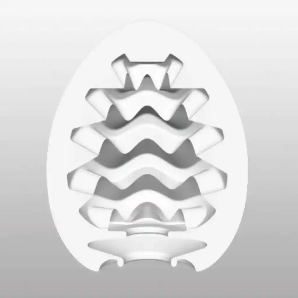 Huevo Tenga Masturbador Wavy Azul