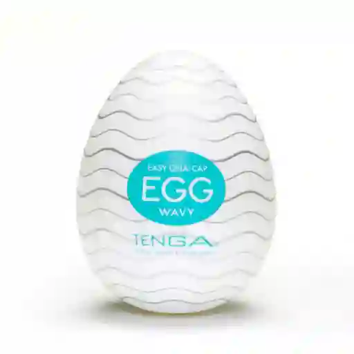 Huevo Tenga Masturbador Wavy Azul