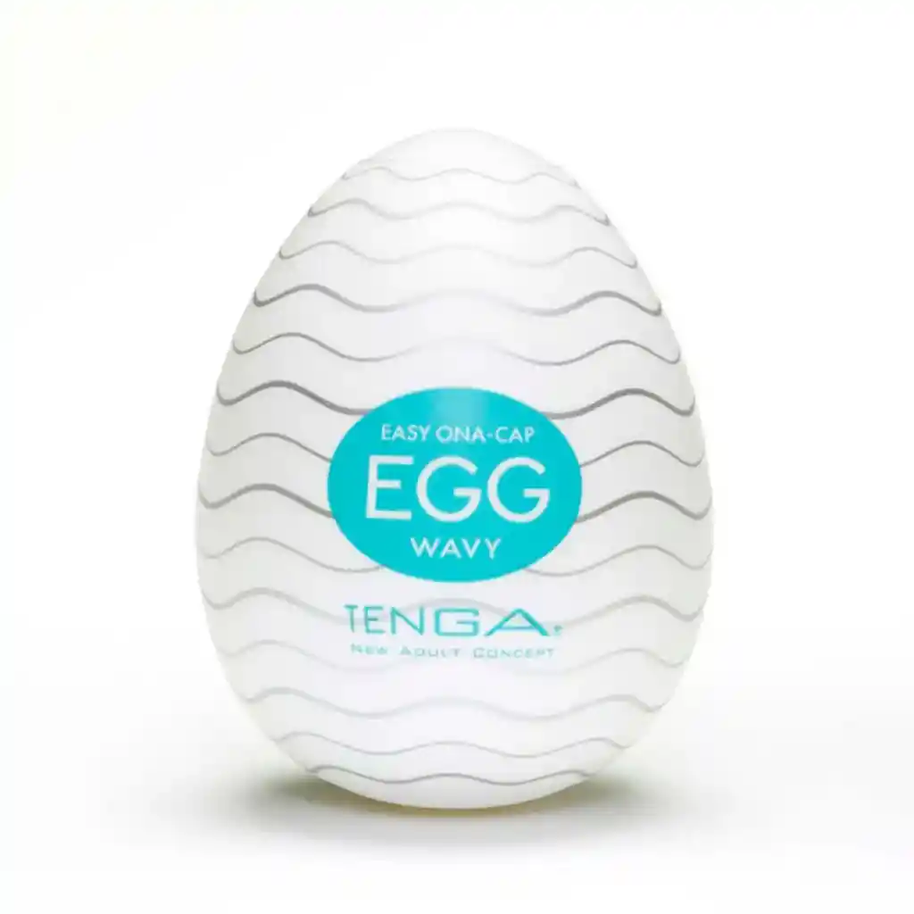 Huevo Tenga Masturbador Wavy Azul