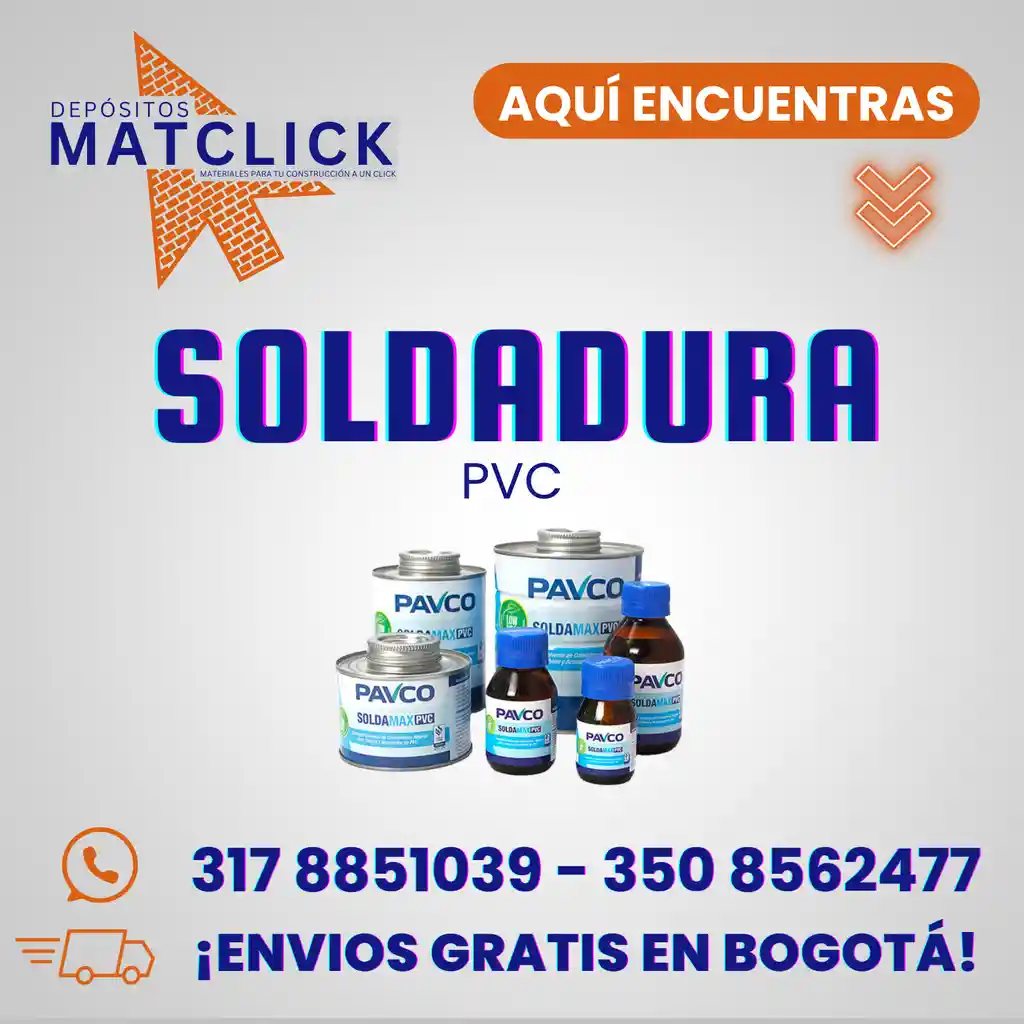 Soldadura Pvc 1/32 Pavco