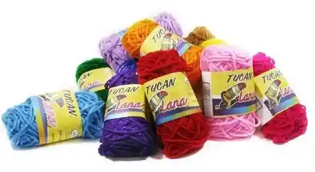 Lana Escolar O Manualidades "negro"