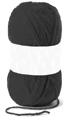 Lana Escolar O Manualidades "negro"