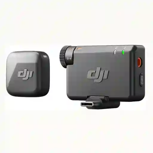 Microfono Inalambrico Dji Mic Mini 1tx 1rx Profesional Negro Negro