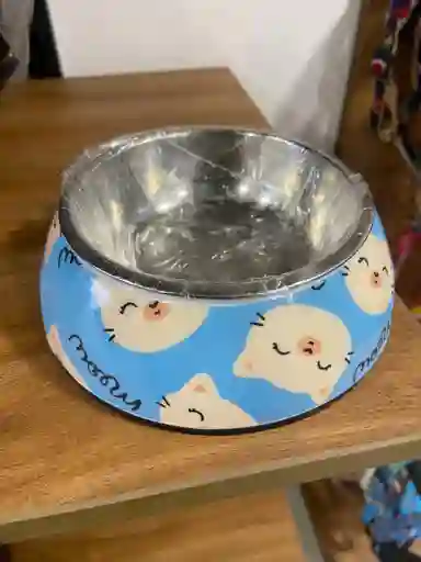 Comedor Con Figuras Para Perros O Gatos