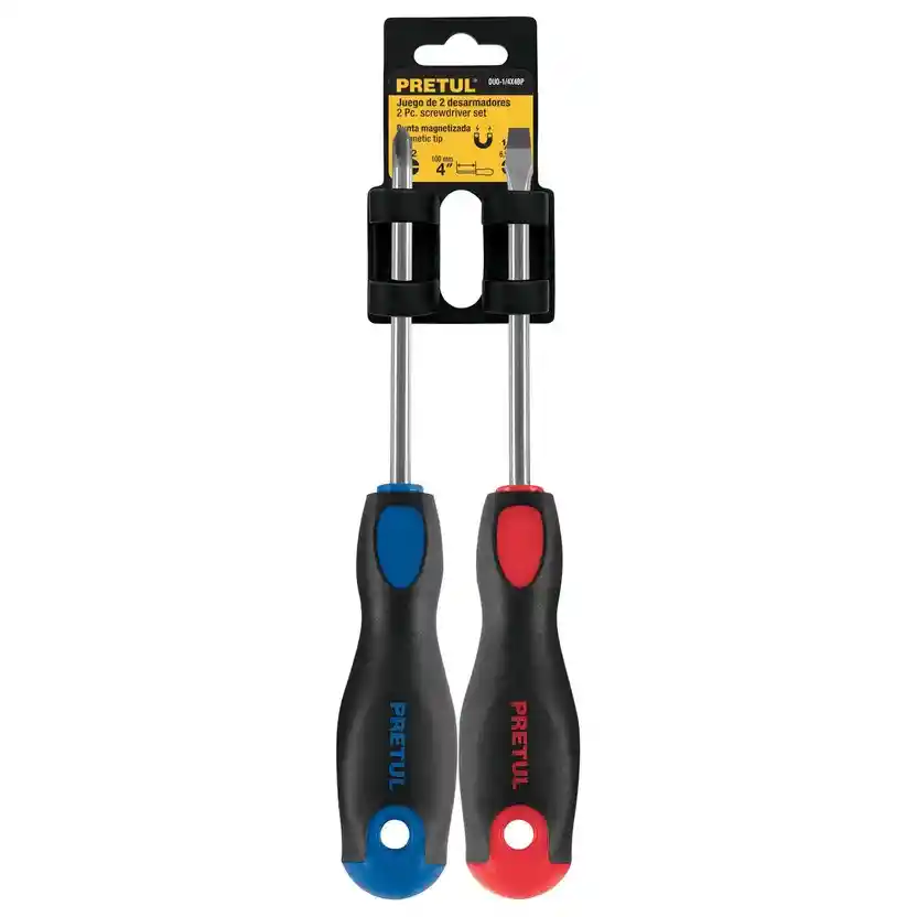 Atornillador Juego 1/4" X 4" Encauchetado