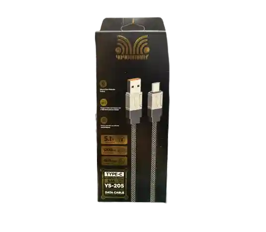 Cable Usb - Tipo C Reforzado De Carga Rapida Y Alta Calidad