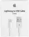 Cable Apple Original Para Iphone Usb A Lightning 1 Metro