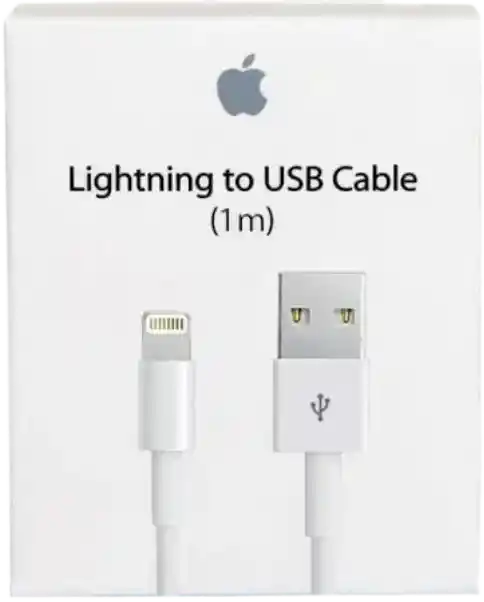 Cable Apple Original Para Iphone Usb A Lightning 1 Metro