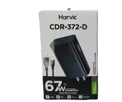 Cargador Harvic 67 W Negro Tipo C
