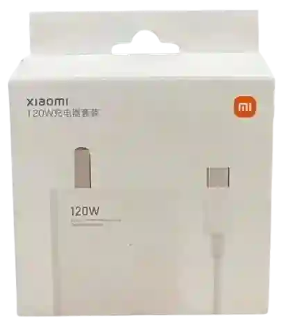 Cargador Tipo Xiaomi De 120 W Entrada Usb Y Tipo C Generico