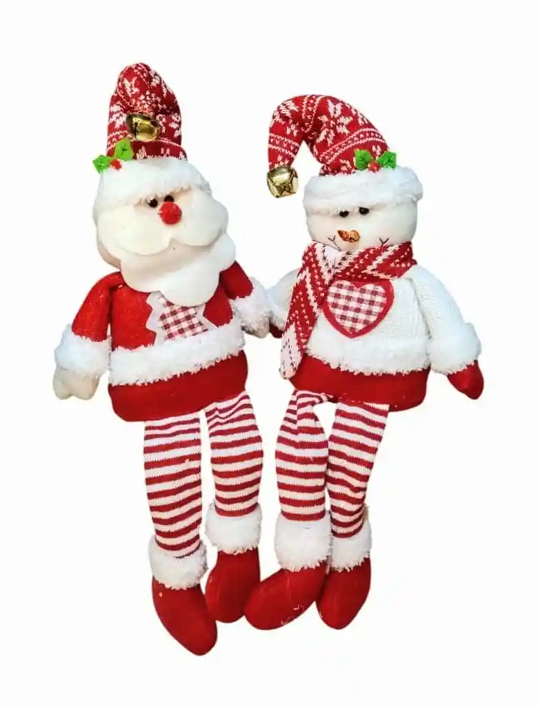 Muñeco De Nieve, Ciervo, Juguetes, Muñecos De Pie Retráctiles, Adornos Navideños