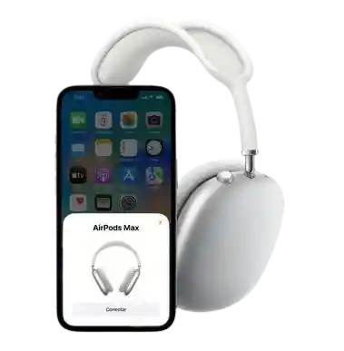 Airpods Max En Diadema Plateada Generico