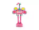 Batería Karaoke Electrónica Para Niños Rosa Chicle