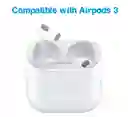 Cargador Airpods 3 Estuche De Carga Nuevo (solo Caja) Repuesto (no Incluye Audífonos) Perdida O Robo