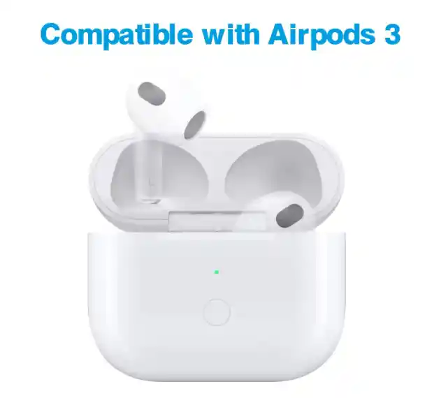 Cargador Airpods 3 Estuche De Carga Nuevo (solo Caja) Repuesto (no Incluye Audífonos) Perdida O Robo