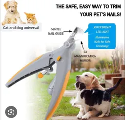 Corta Uñas Grande Super Bright Led Light