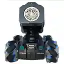 Carro Control Remoto Juguete Cañón Lanza Burbujas Con Luz Led