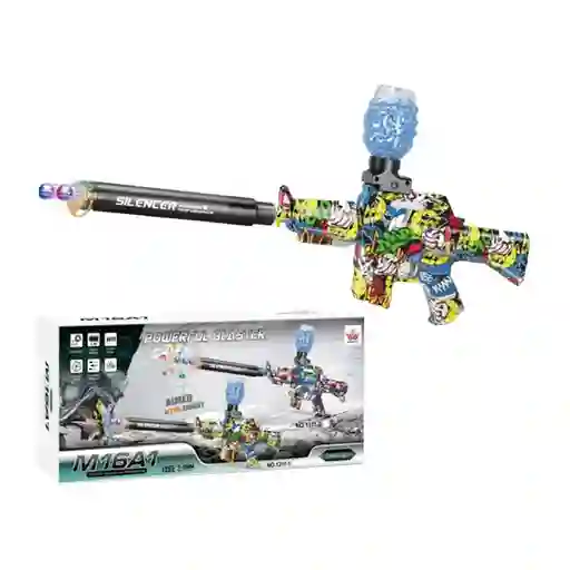 Pistola De Hidrogel Recargable M16a1