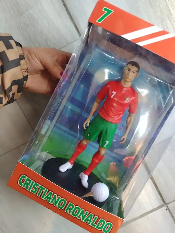 Figura Muñeco De Coleccion Cristiano Ronaldo Seleccion Portugal De Futbol