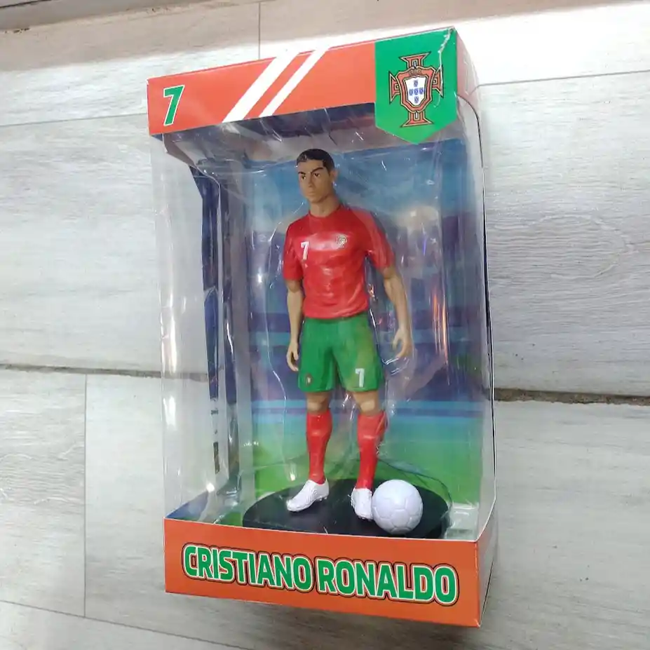 Figura Muñeco De Coleccion Cristiano Ronaldo Seleccion Portugal De Futbol