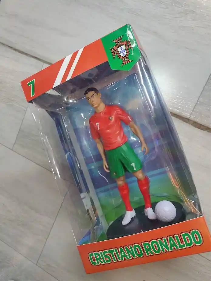 Figura Muñeco De Coleccion Cristiano Ronaldo Seleccion Portugal De Futbol
