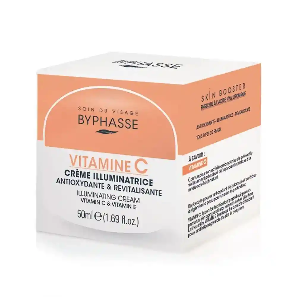 Crema Iluminadora Byphasse Vitamina C + E X50 Ml