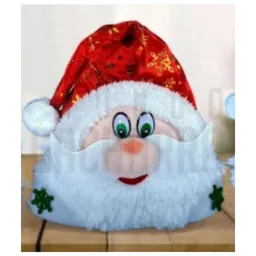Gorro Navidad Cara Papa Noel