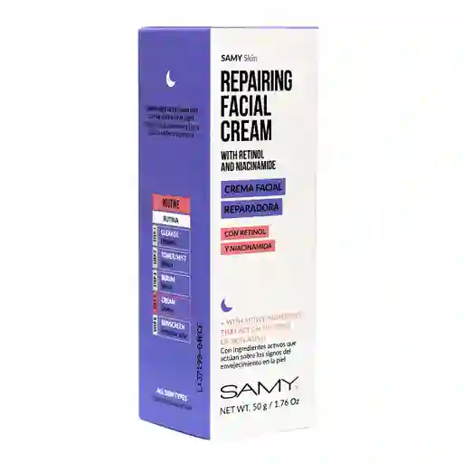 Crema Facial Reparadora Samy