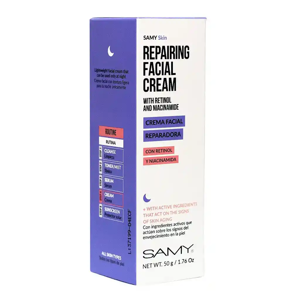 Crema Facial Reparadora Samy