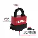 Candado Laminado 50 Mm Recubierto En Pvc