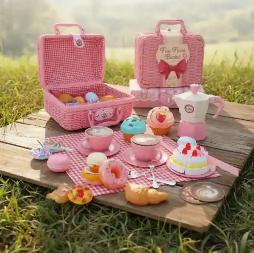 Canasta Juego De Té.