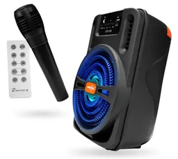 Parlante Bluetooth 6.5 Con Micrófono Control Recargable Usb / Micro Sd / Fm