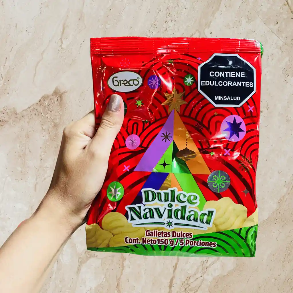 Galletas Greco En Bolsa Dulce Navidad 150 Gr