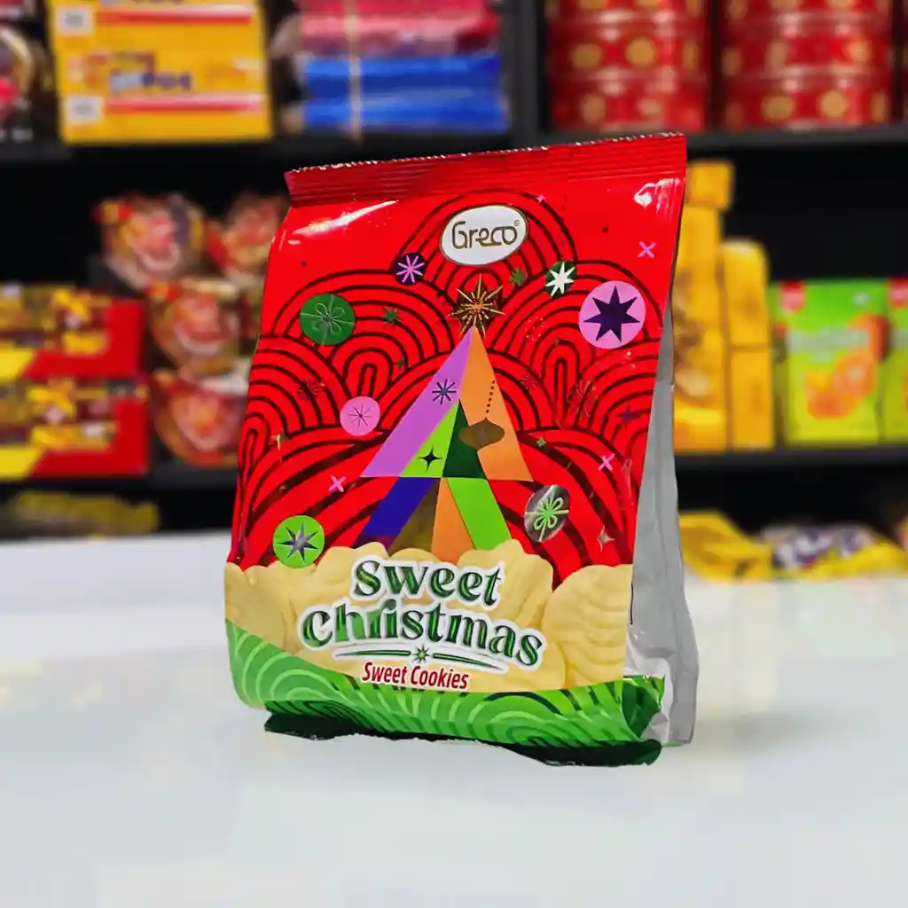 Galletas Greco En Bolsa Dulce Navidad 150 Gr