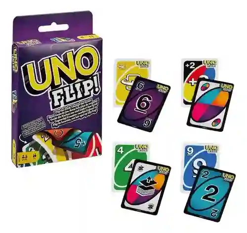 Juego De Cartas Uno Flip Doble Cara Juego De Mesa Generica