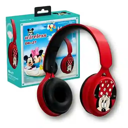 Diadema Inalámbrica Infantil Dr-27 – Cómoda, Ligera Y Decorada